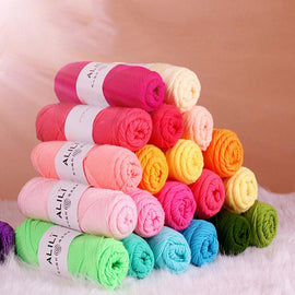 Milk Cotton Crochet Yarn