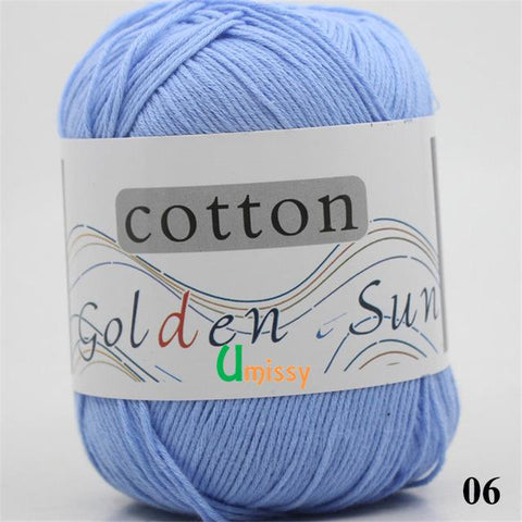 Soft Cotton Crochet Yarn